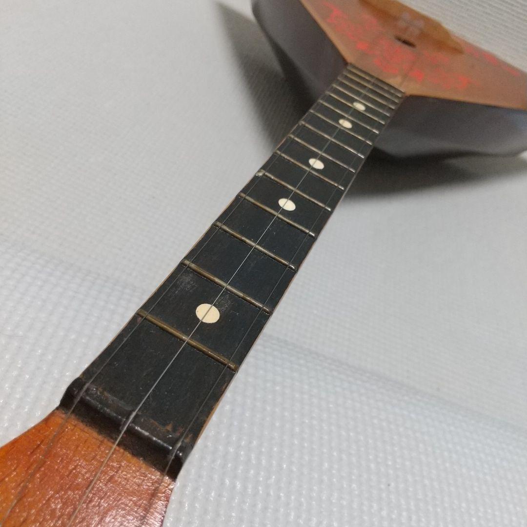 音がよく響く♪ロシア民族楽器『バラライカ』美しい木目と艶♪アンティーク