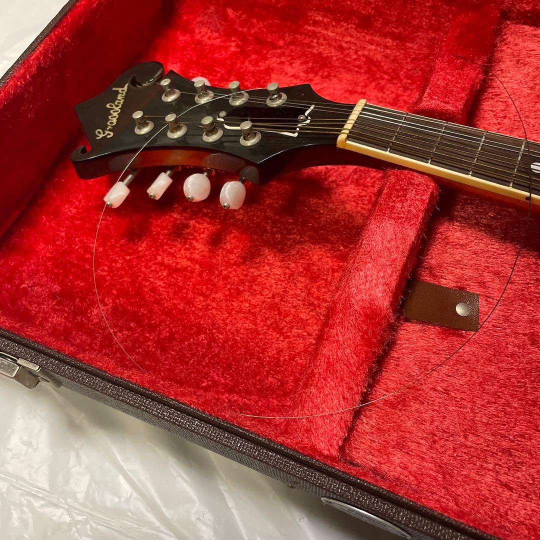 グラスランド フラットマンドリン ケース付き カワセ