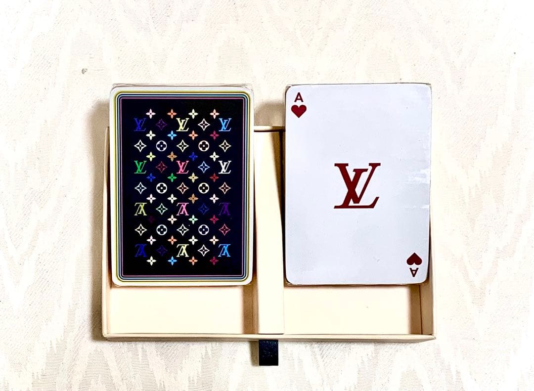未開封】LOUIS VUITTON 村上隆 マルチカラートランプ 【顧客限定】