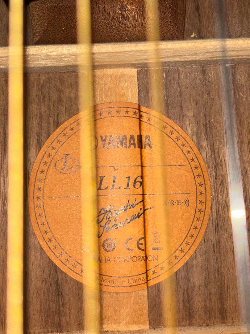 Yamaha LL16 ARE 、LR Baggs ANTHEM SLに交換 - メルカリ