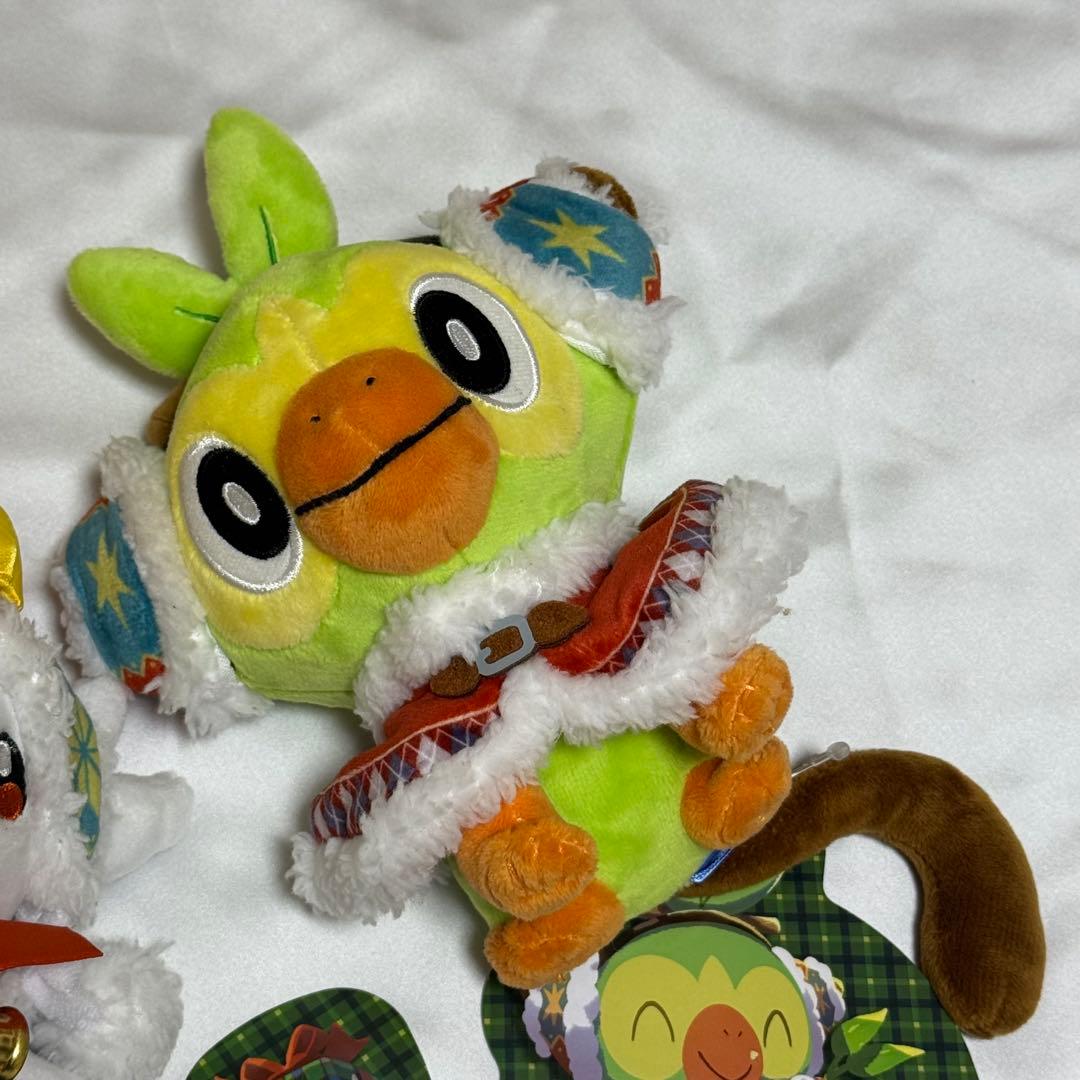 ポケモン クリスマス ワンダーランド ヒバニー サルノリ ぬいぐるみ 2点セット
