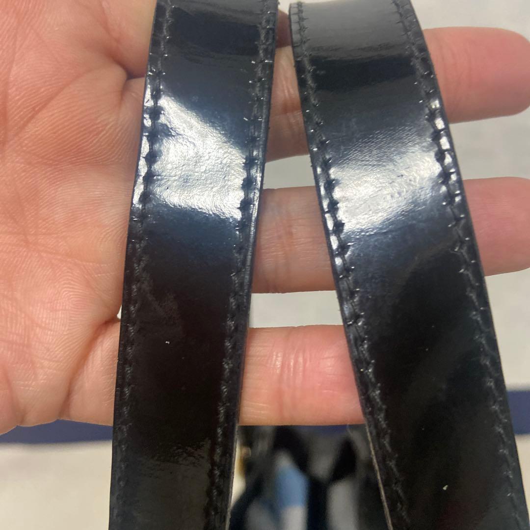 Gucci ♡ショルダーバッグ 黒 キャンバス/レザー♡アビーライン♡