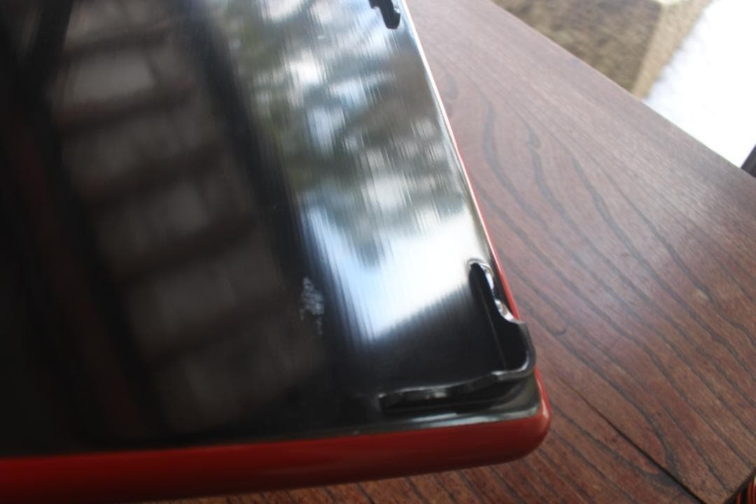 デッドストック！時代朱漆に優美な松蒔絵の映える小ぶり膳（検輪島塗お膳お盆懐石盆