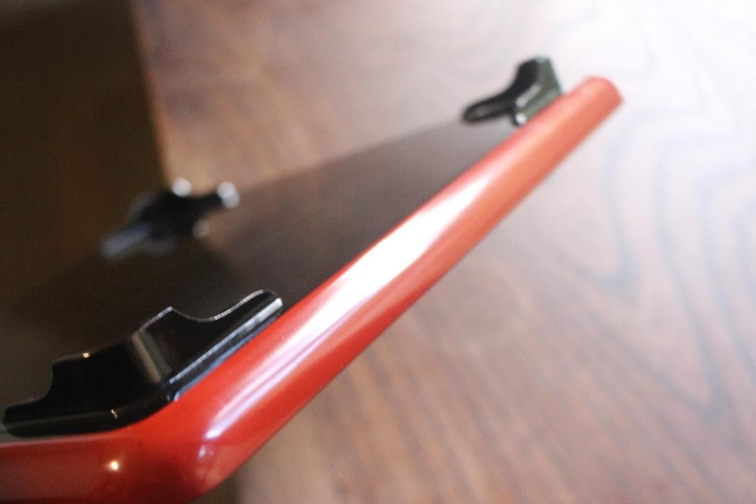 デッドストック！時代朱漆に優美な松蒔絵の映える小ぶり膳（検輪島塗お膳お盆懐石盆