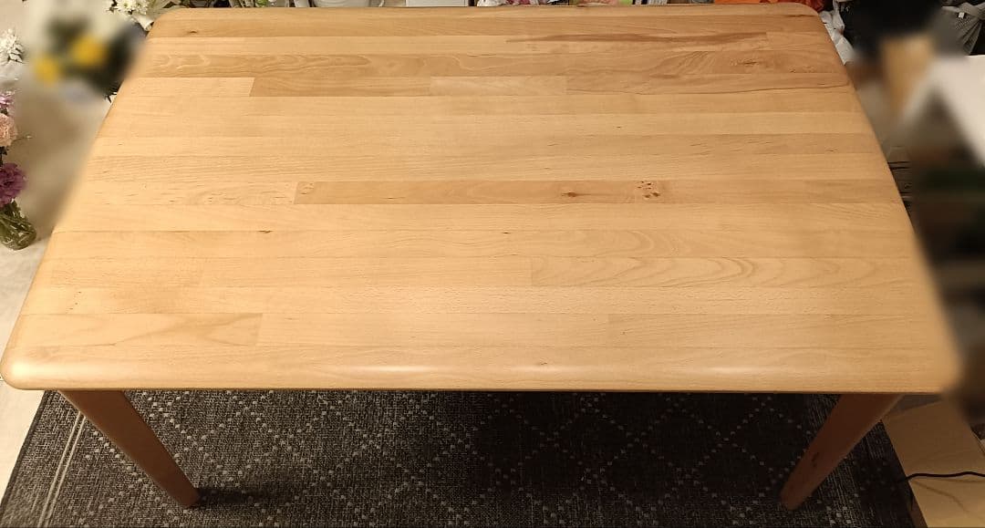 ニトリ　ダイニングテーブル　Nコレクション　T-01N 135 ナチュラル