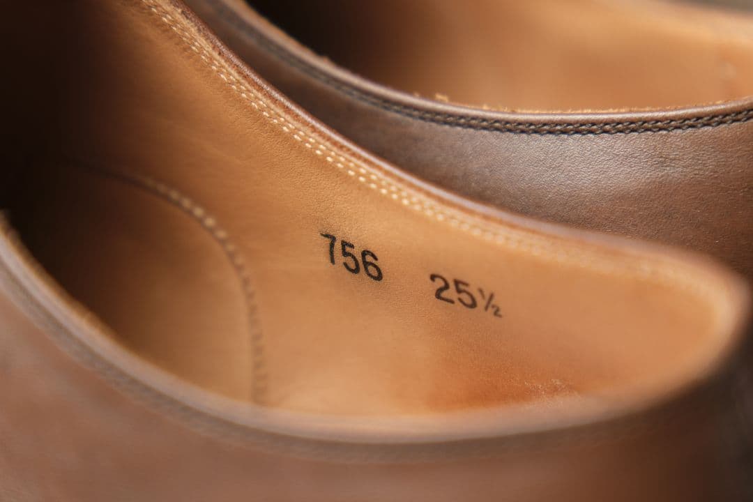 美品　スコッチグレイン　ベルオム　756 25.5