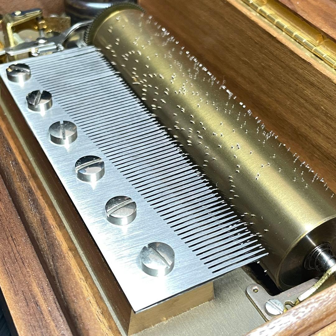 REUGE リュージュ 150周年 限定 72弁 3曲 カノン 完動 オルゴール