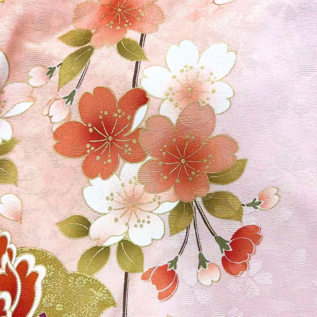 ≪早い者勝ち≫ 振袖 正絹 古典柄 成人式 単品 ピンク S*119