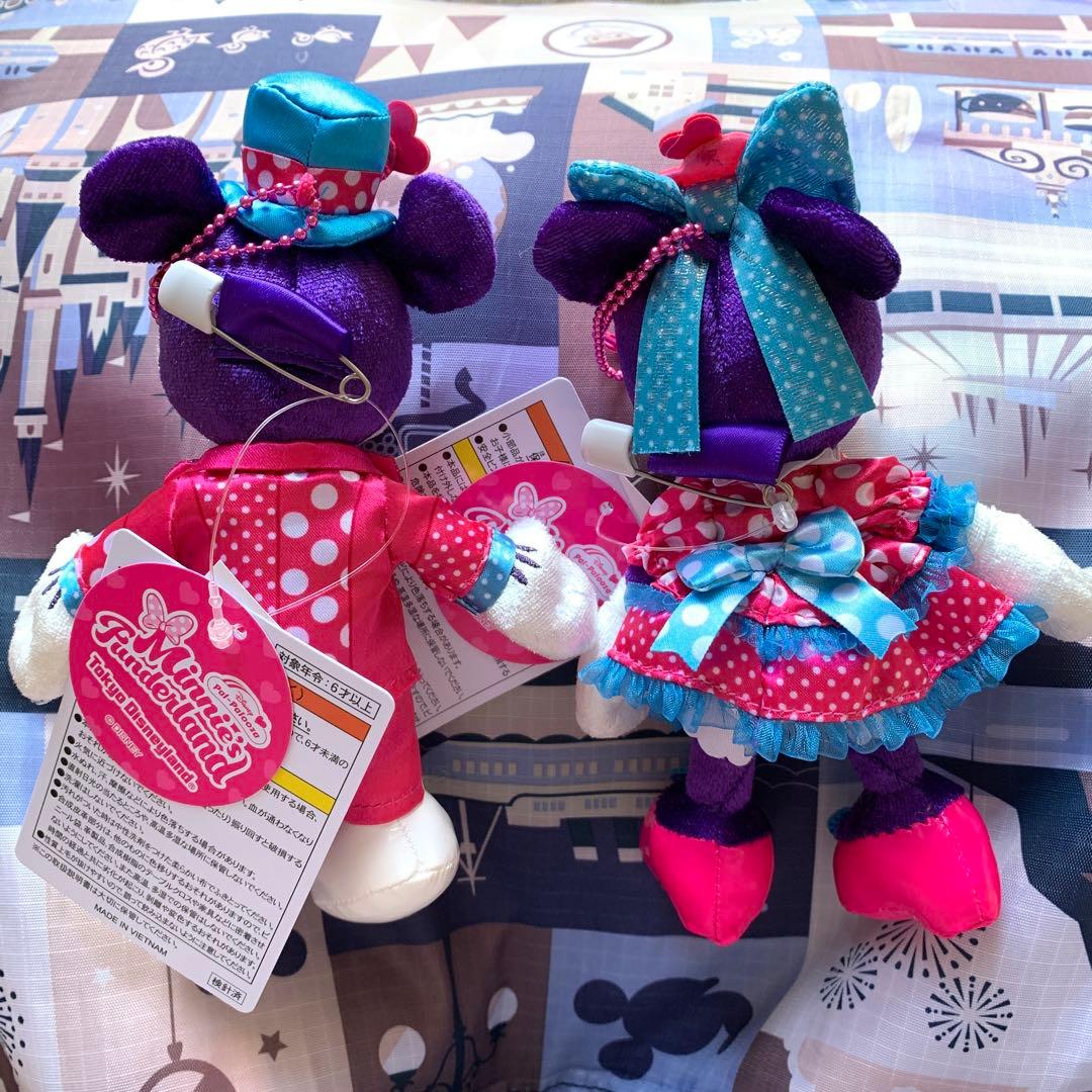 ミニーのファンダーランド　ミッキー　ミニー　ぬいば