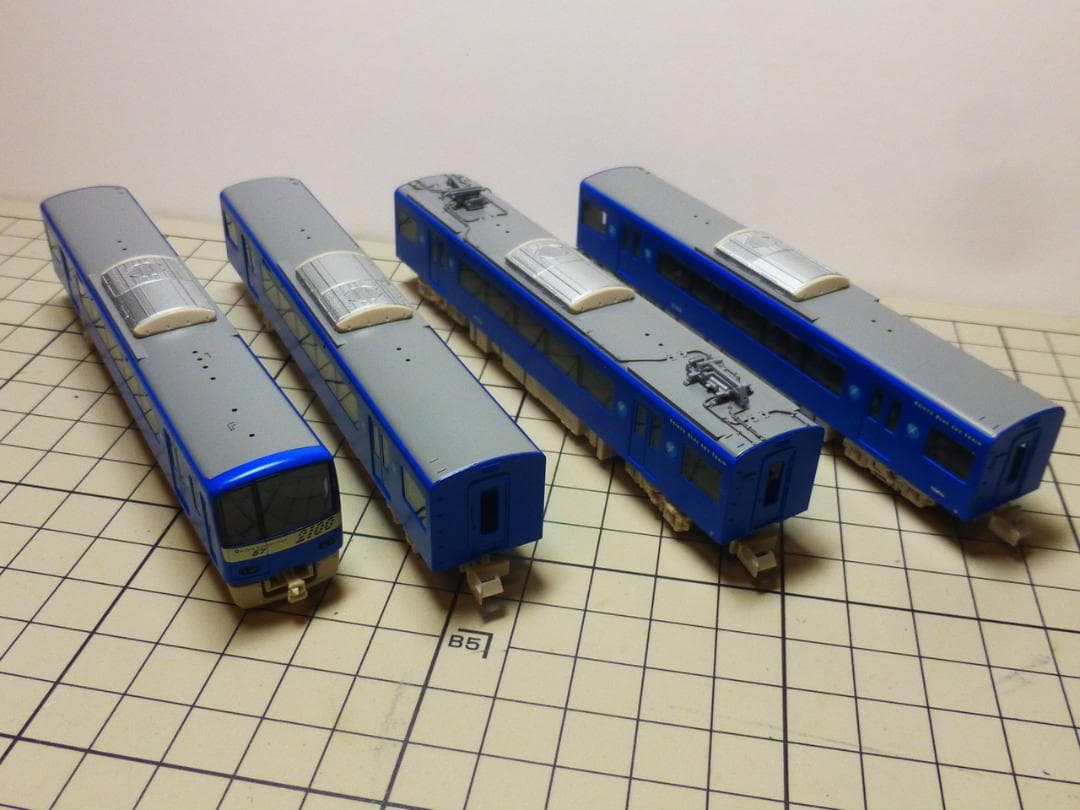 GreenMax 京急2100系 「ブルースカイトレイン」8両セット ジャンク