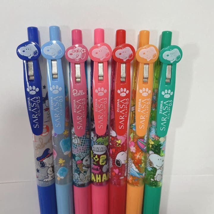 限定品】サラサクリップ×スヌーピー 限定コラボ レア柄ベル入り⭐︎ 7