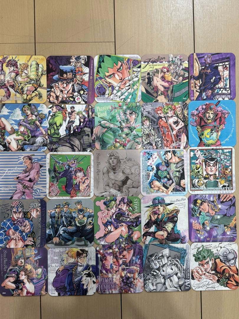 荒木飛呂彦原画展 ジョジョの奇妙な冒険 アートコースター BOX