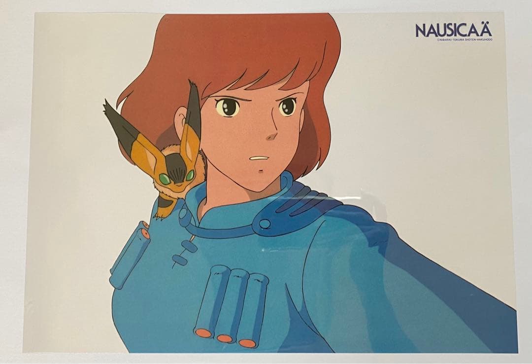激レア】風の谷のナウシカ セルタッチポスターA ジブリ 宮崎駿 B4サイズ