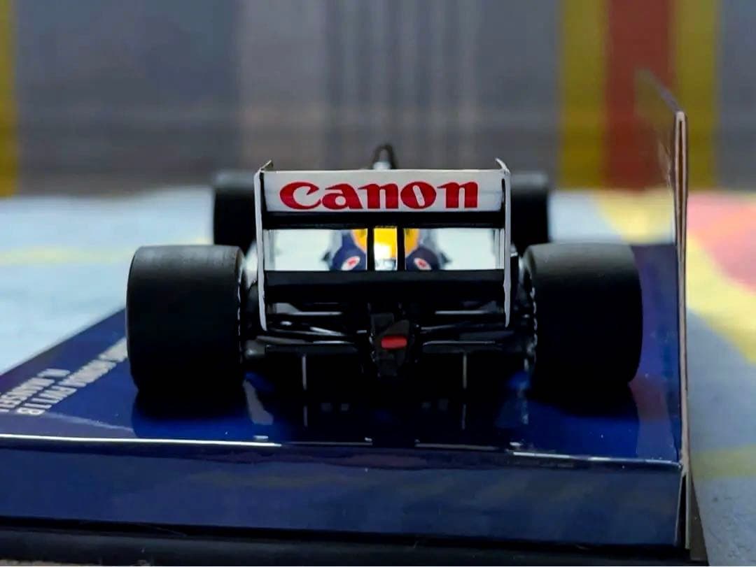 ミニチャンプス 1/43 ウィリアムズ・ホンダ FW11B マンセル 1987年