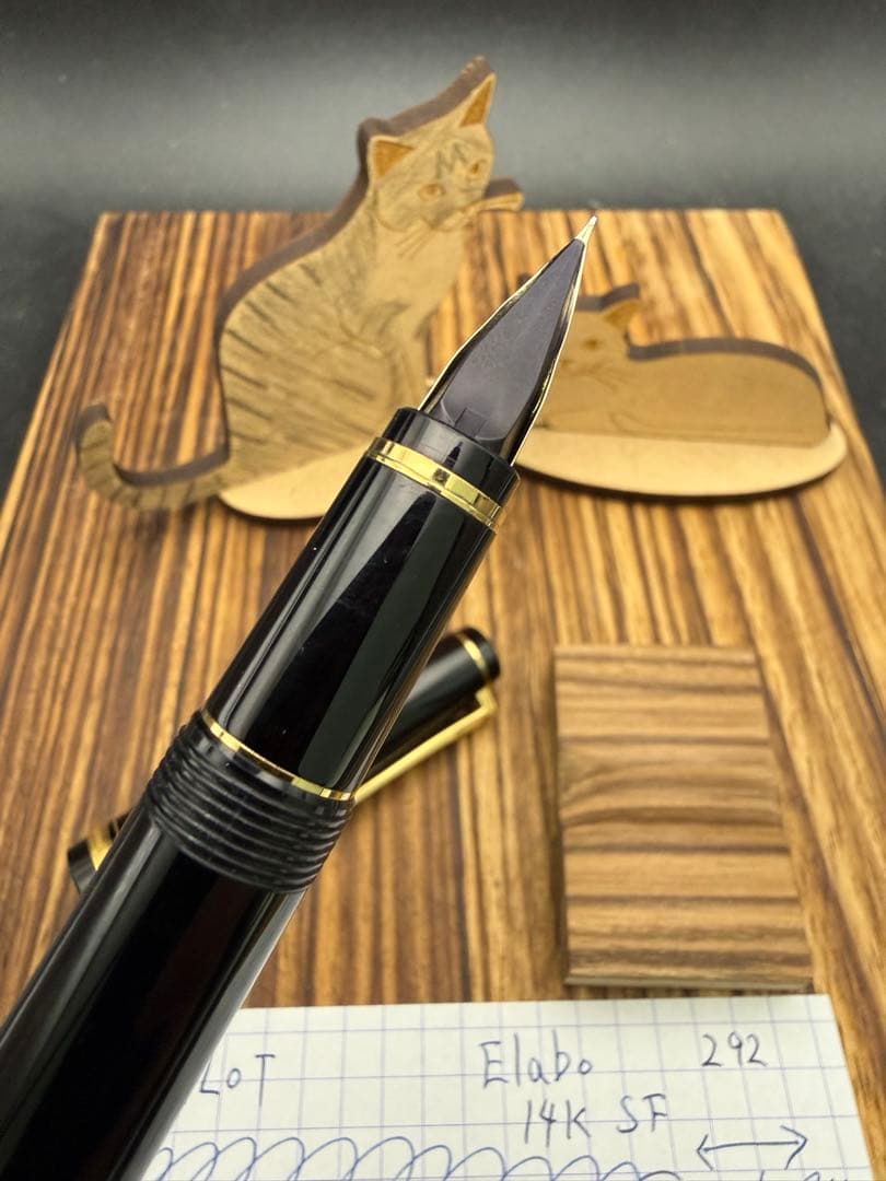 Pilot 万年筆 ELABO 14K SF 2代目1992