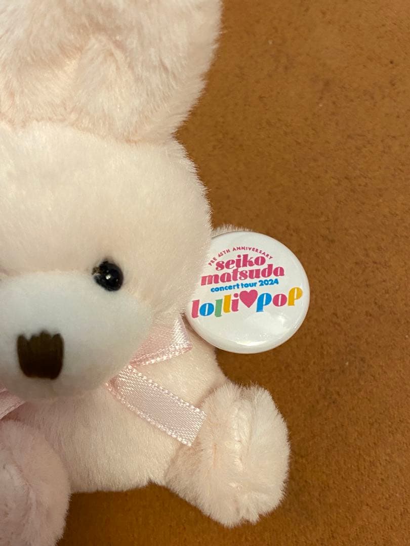 松田聖子　2024 コンサート　ライブ　グッズ　ロリポップ　ラビット　ピンク