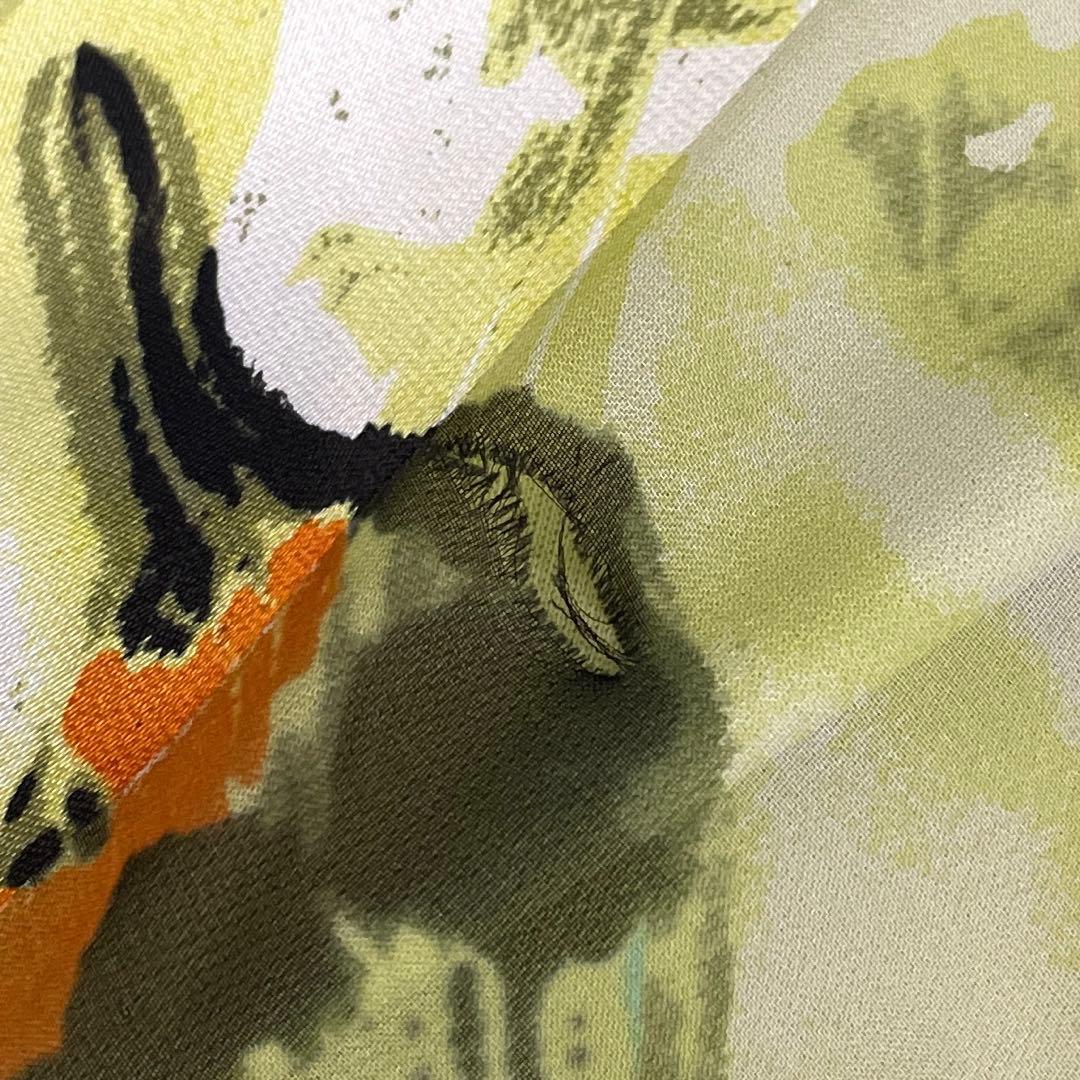 ジョヴァニ シルクドレス サイドプリーツ 蝶 バタフライ パーティー