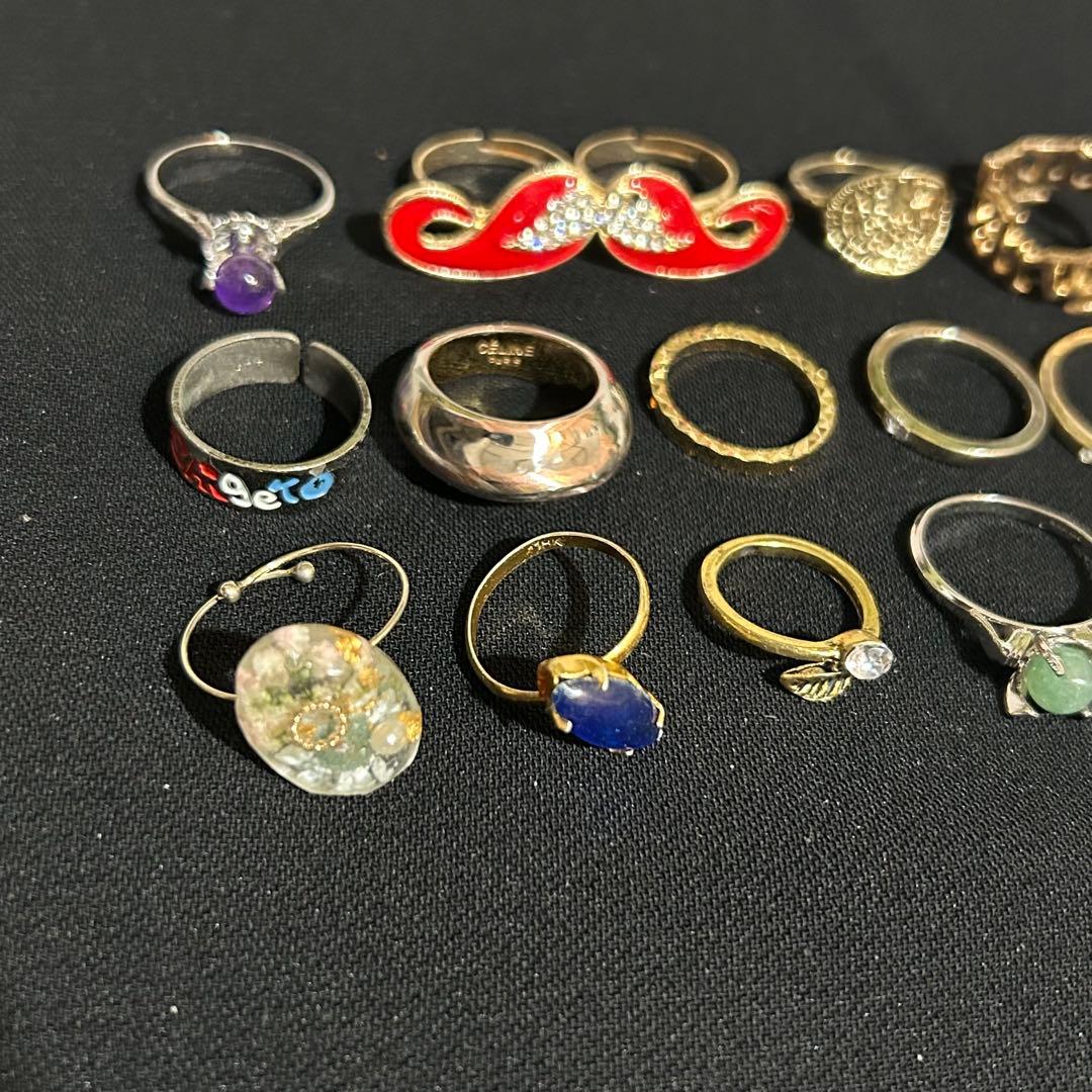 L*e様 遺品整理ヴィンテージリングセット 14個 多様なデザイン