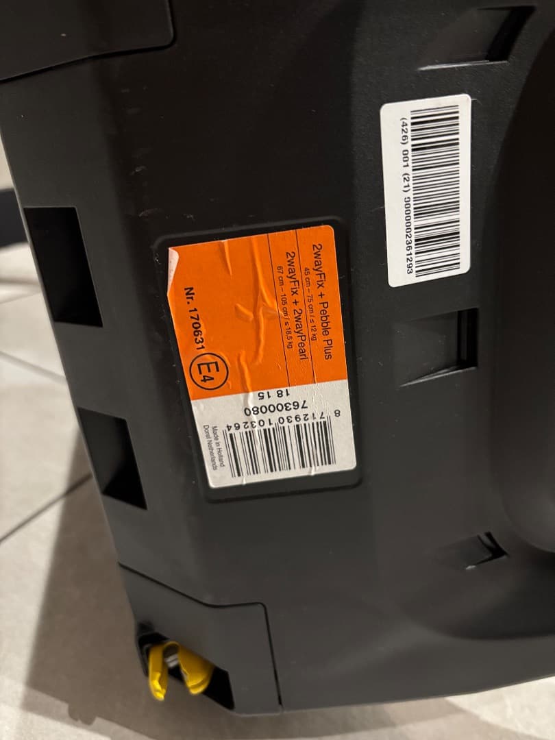 マキシコシ ペブルプラスと2way Fix その他