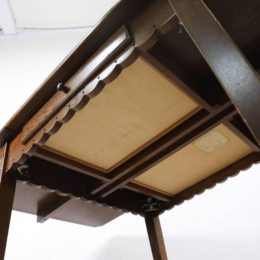 値下パリの雑貨屋 バタフライテーブル スライド伸長式 F-82ダイニングテーブル