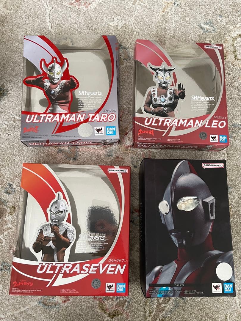 S.H.figuarts 真骨彫製法 ウルトラマン レオ セブン タロウ エース