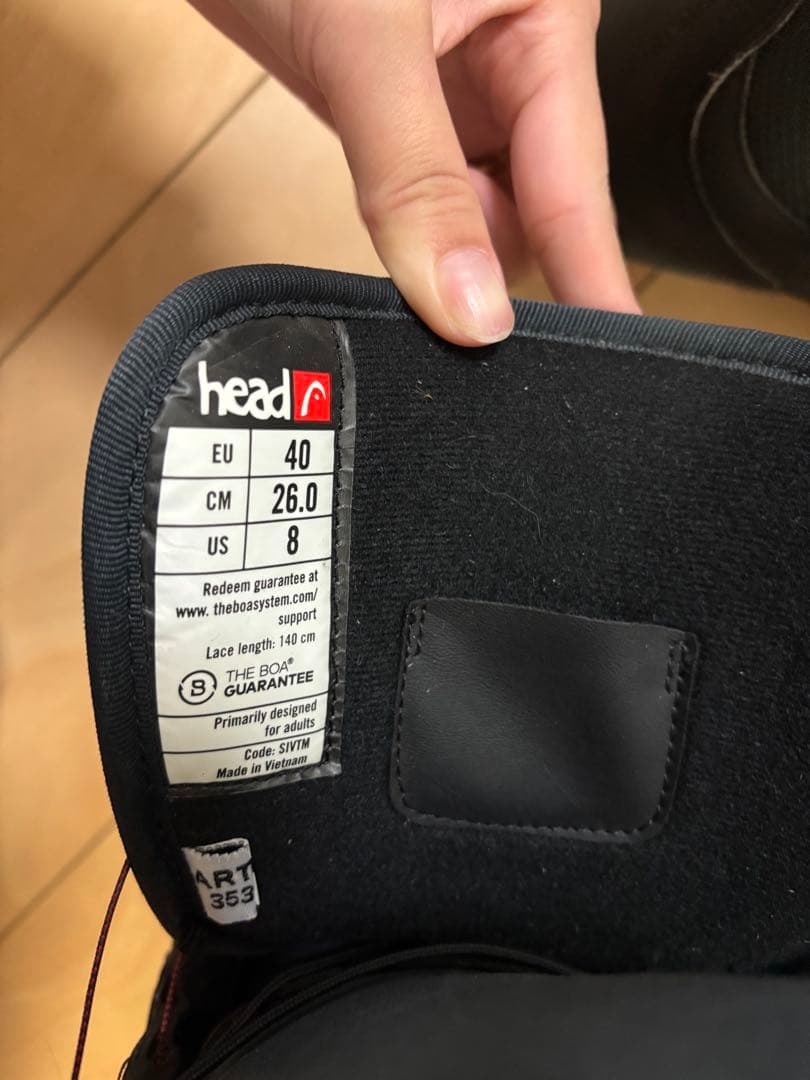 head スノーボードブーツ 26cm スノボ