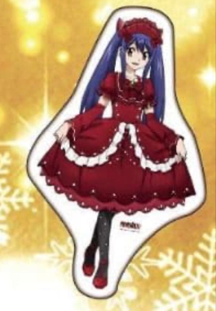 Fairytail abemaくじ　ほぼ等身大ダイカットクッション　ウェンディ