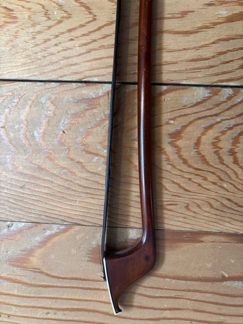 コントラバス弓 木製 ケース付き