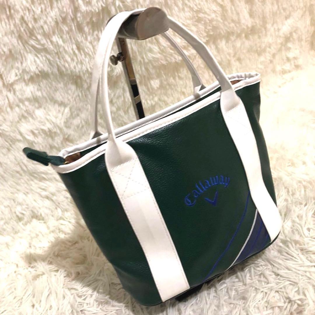 希少·未使用✨Club33 Callaway　トートバッグ グリーン系
