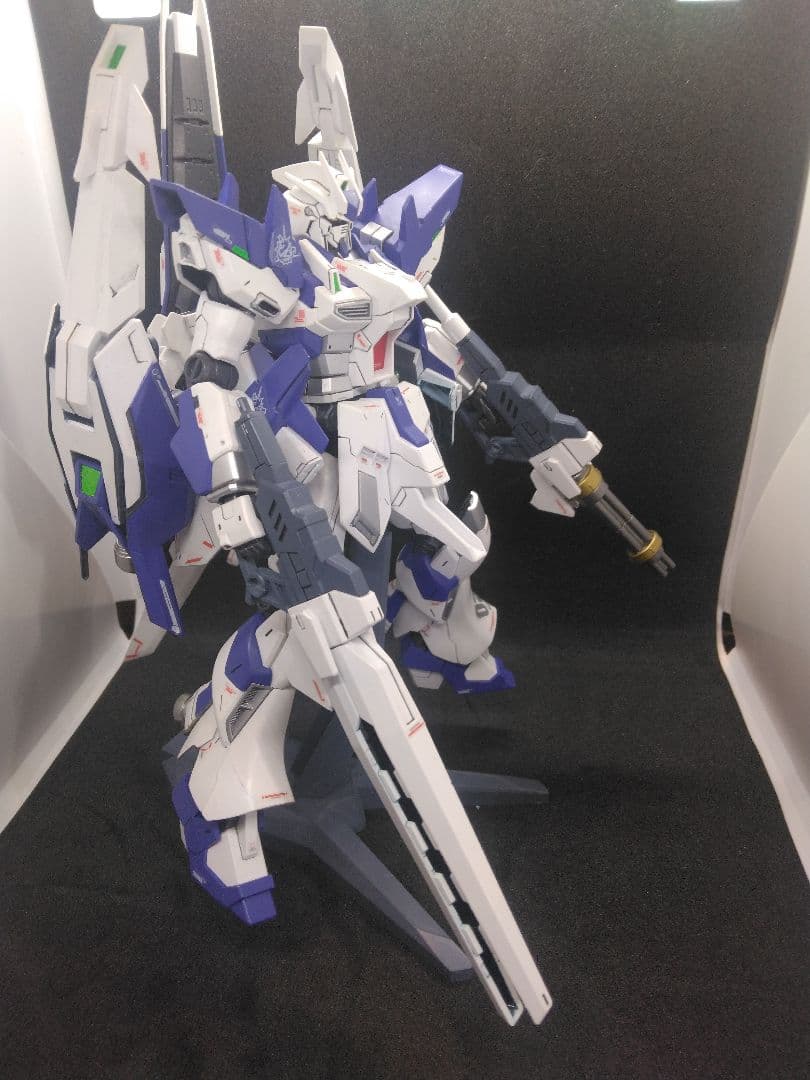 HG Hi-ν カンダムヴレイブ アメイジング 塗装済み完成品 改造品