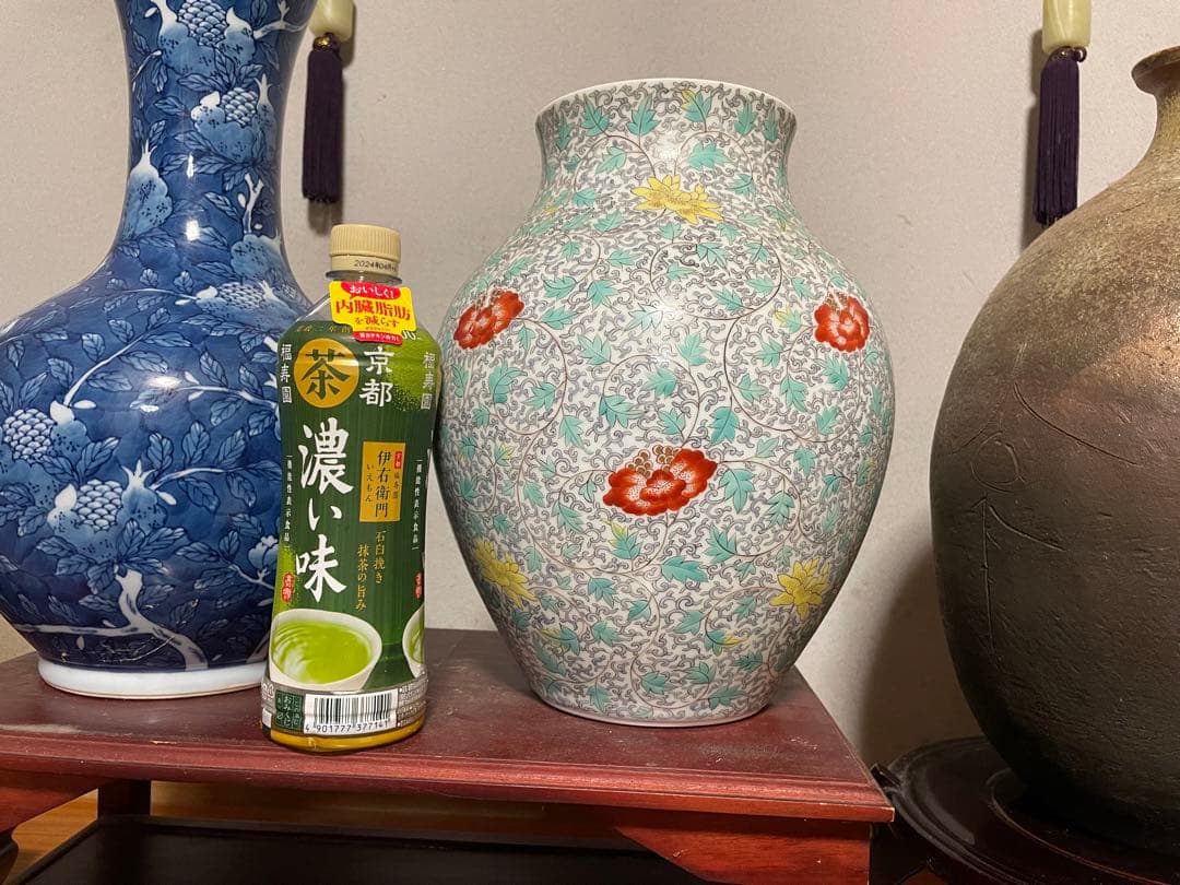 90%オフ！ 仁和窯 小畑柿右衛門 花瓶