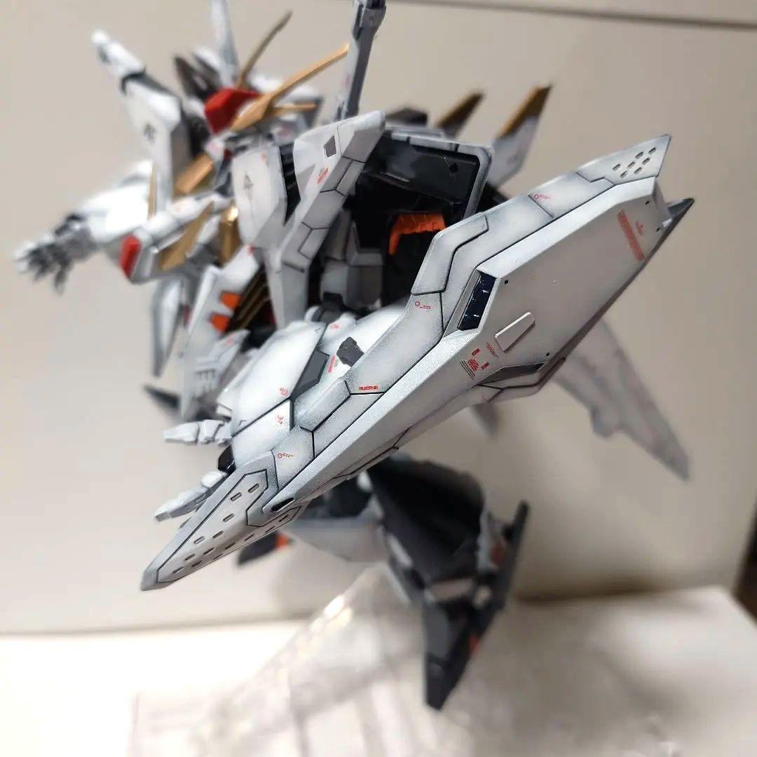 塗装済完成品 クスィーガンダムHGUC おまけ台座 - メルカリ
