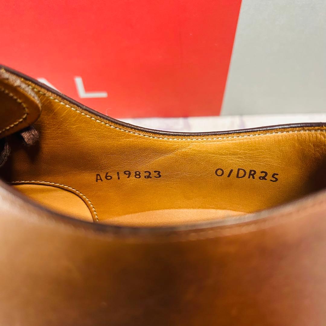 【未使用品】REGAL 01DR ストレートチップ トゥスチール付き 25cm