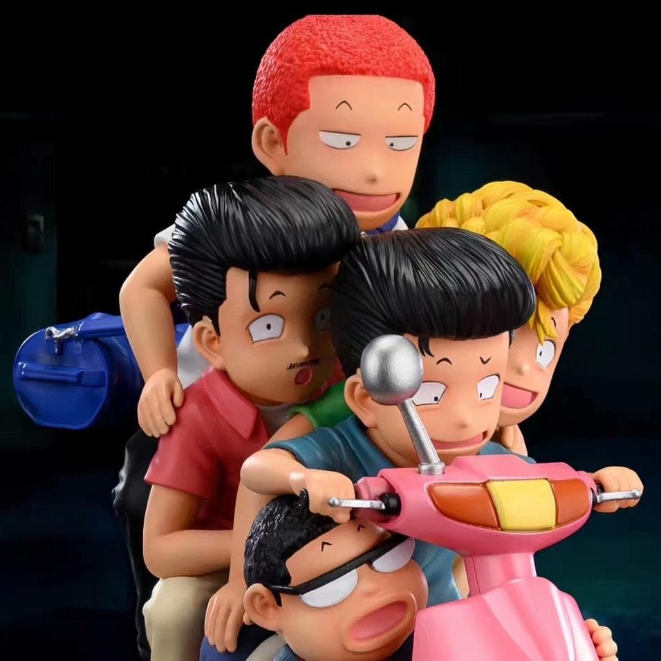 スラムダンク 桜木軍団 桜木花道 フィギュア ガレージキット 塗装済み