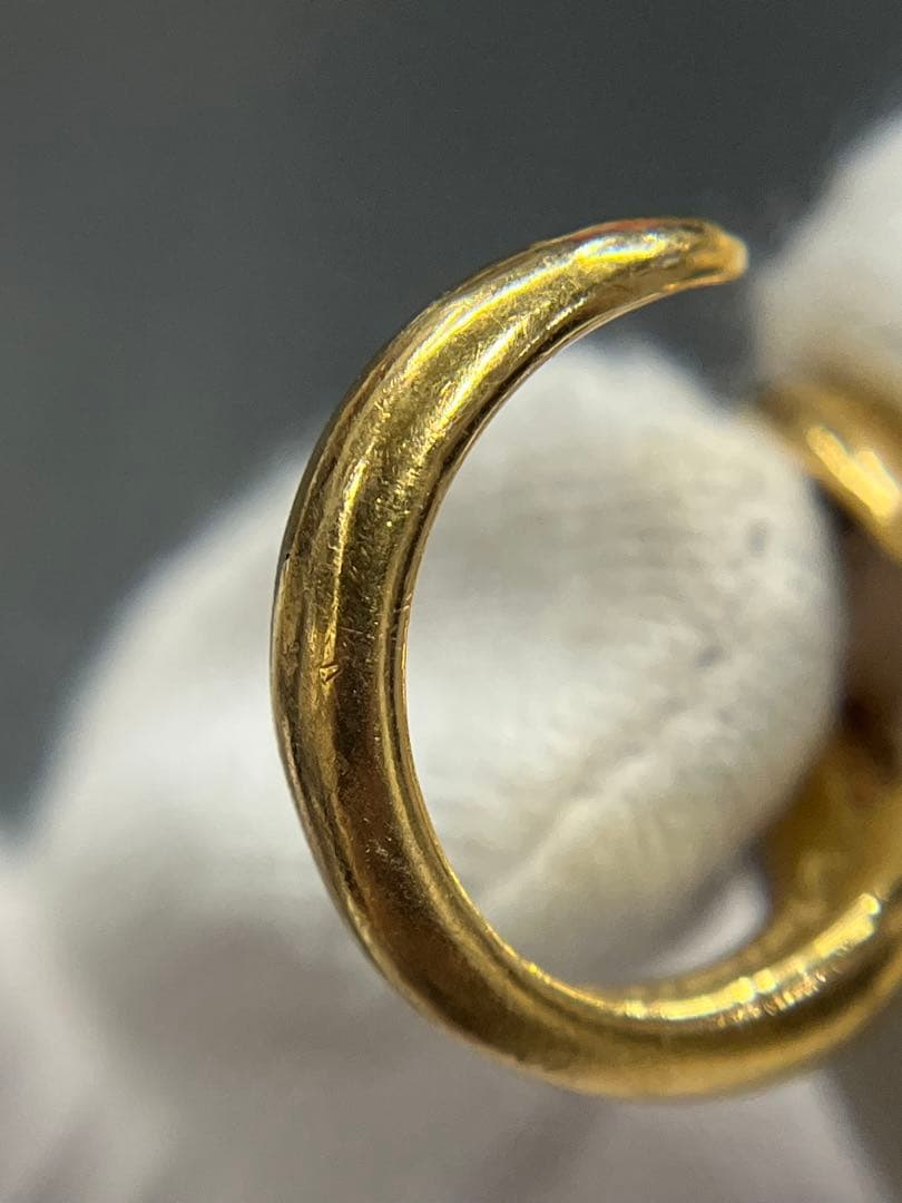 TIFFANY&CO.ティファニー　オープンハート　リング9.5号　ヴィンテージ