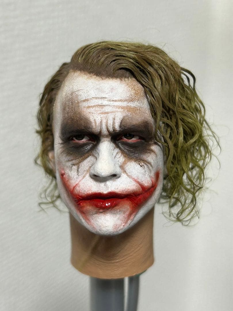 1/6 カスタム植毛ヘッド ダークナイト ジョーカー 銀行強盗Ver. - メルカリ