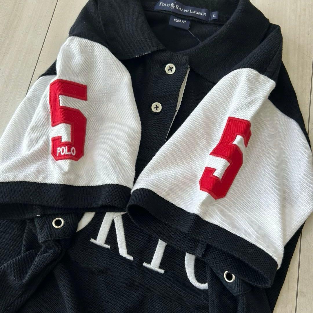 超希少 未使用タグ付きTOKYO刺繍 POLO ラルフローレンポロシャツ L