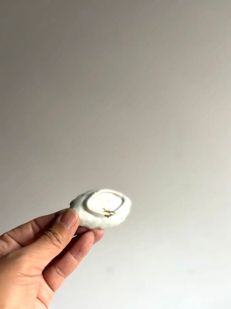 756 骨董 アンティーク 古伊万里 舟型松林文様豆皿 3点組 醤油皿 金継ぎ