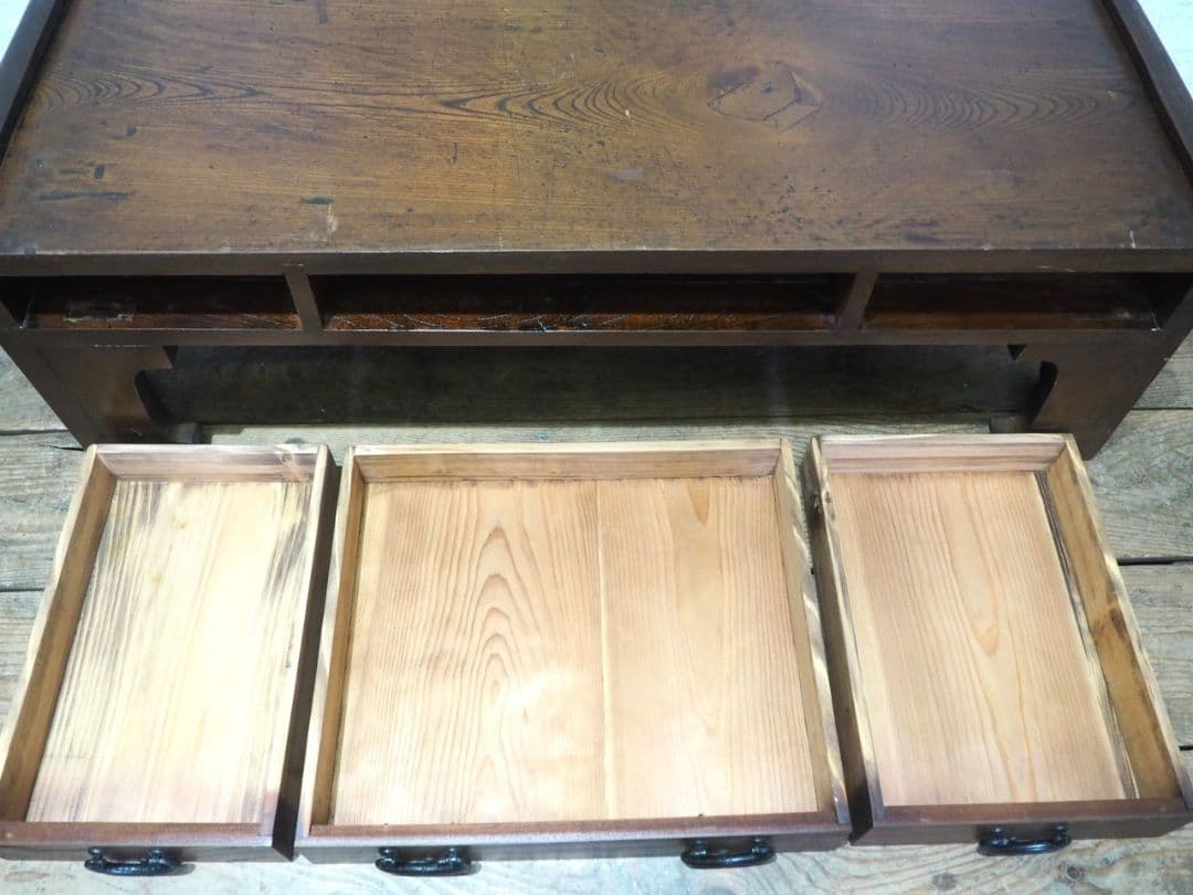 1199 アンティーク 文机 ローテーブル 座卓 ちゃぶ台 レトロ 展示台