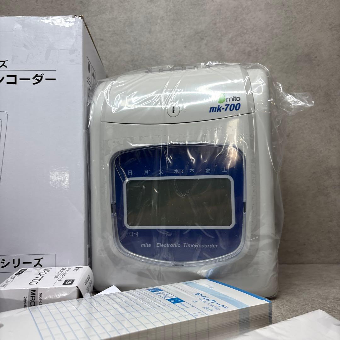 【未使用品】mita ミタ 電子 タイムレコーダー 本体 mk-700