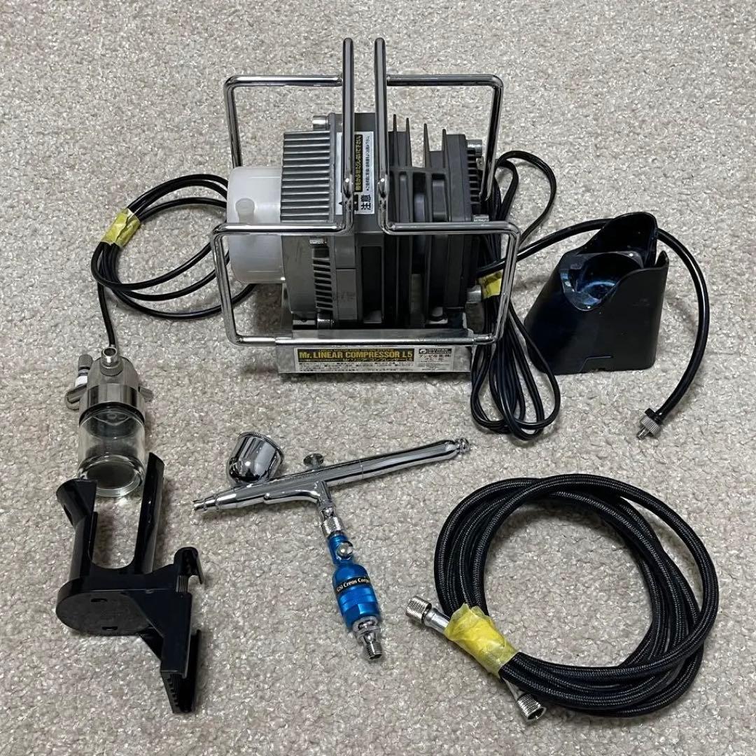 Mr.リニアコンプレッサーL5 グンゼ産業 エアブラシ セット - メルカリ