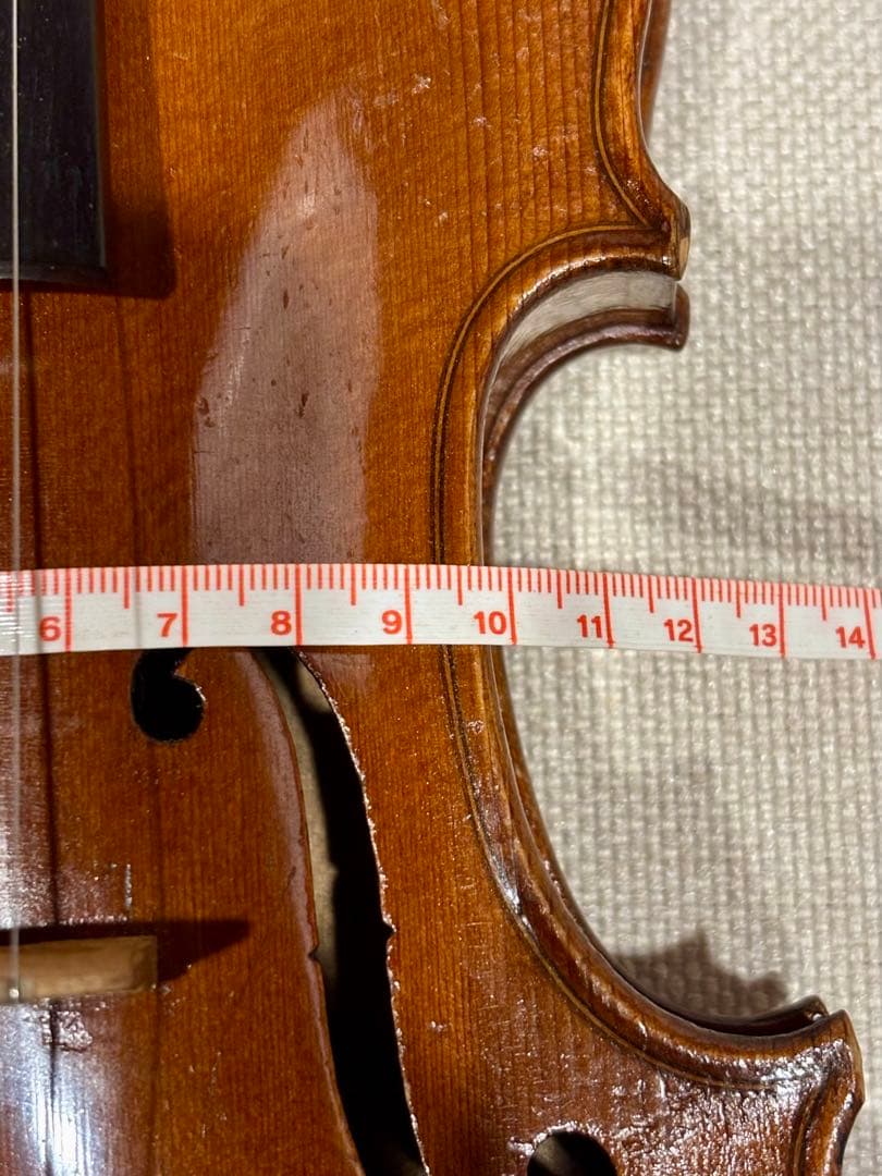 1/2 バイオリン モダン フレンチ 一枚板 フランス 1900年頃 - メルカリ