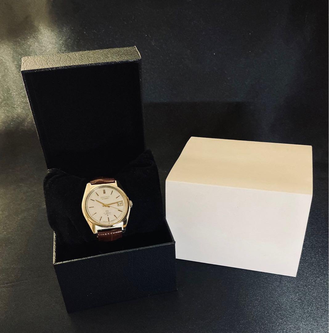 GS グランドセイコー　6145-8000CAPゴールド　OH済傷なし！超美品！