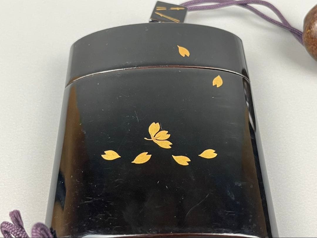 平安 象彦 印籠 共箱付 漆芸 金蒔絵 骨董 提物 木地