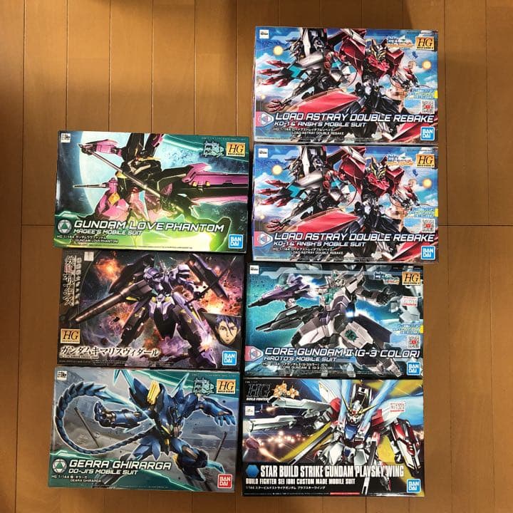 ガンプラセット HG ガンプラセット 7種 Zガンダム系 ZZガンダム系