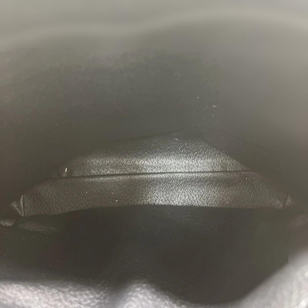 CELINE 黒マカダム ショルダーバッグ ワンショルダー サークルロゴ