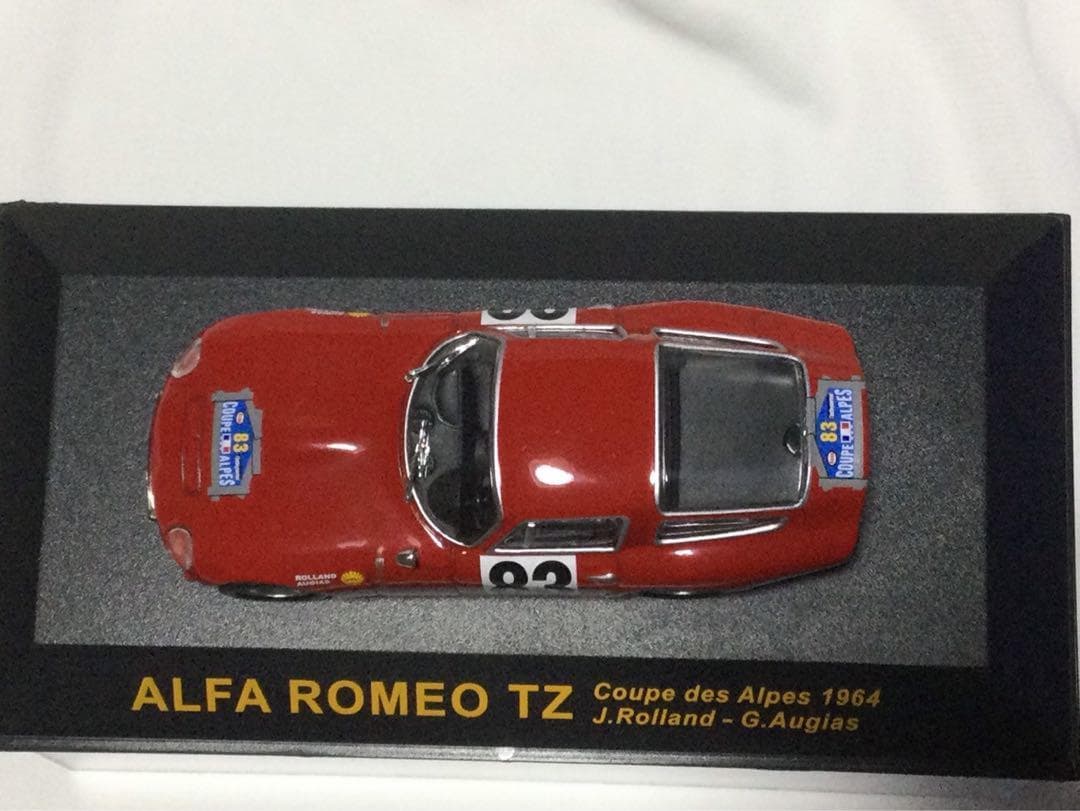 アルファロメオ TZ 1964 Coupe des Alpes 1/43