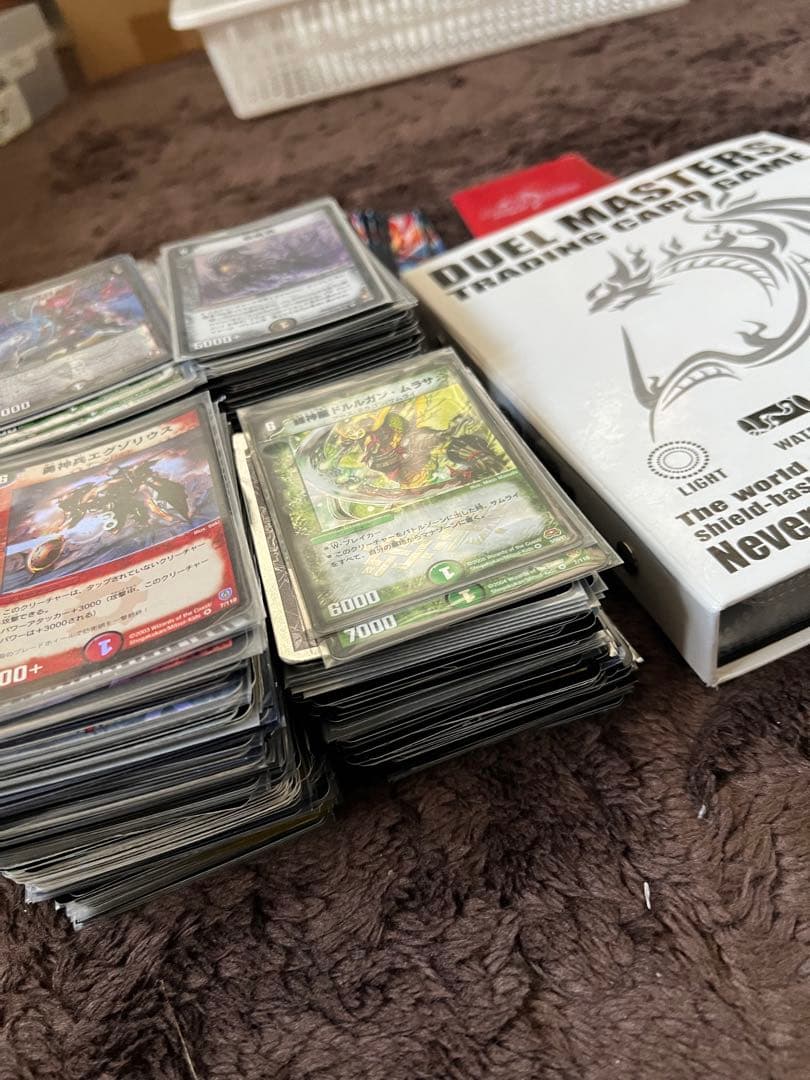 デュエルマスターズ　旧枠、金枠、銀枠、スリーブ、ファイルケース　半引退