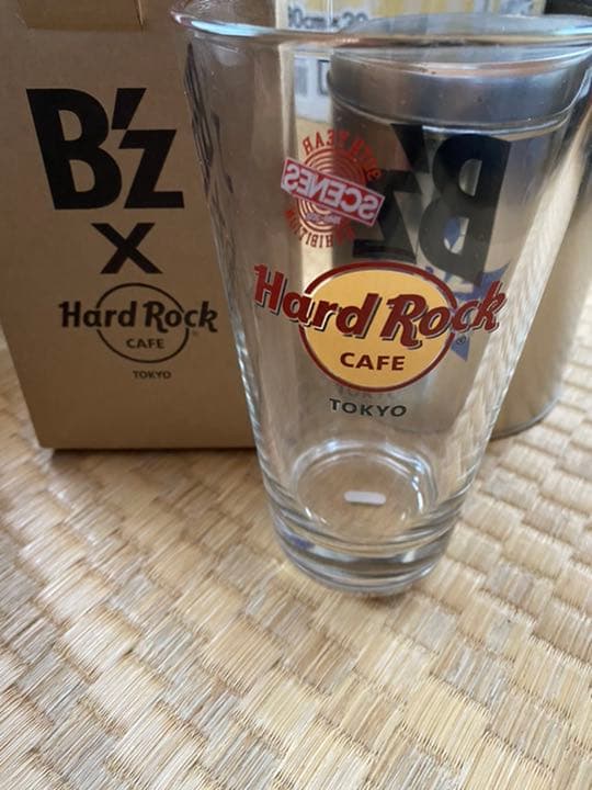 B'z Hard Rock Cafe パイントグラス 新品未使用 - メルカリ