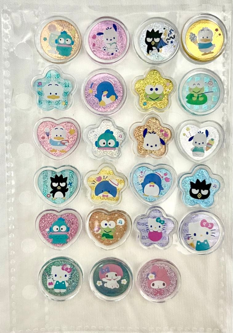 【完成品】ボンボンドロップ　うるちゅるベビー　サンリオ　しずくちゃん　シール帳